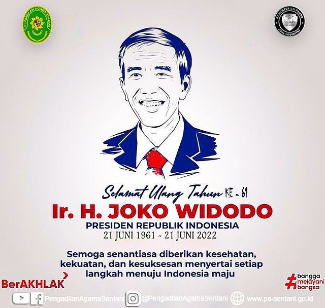 Ucapan HUT Presiden